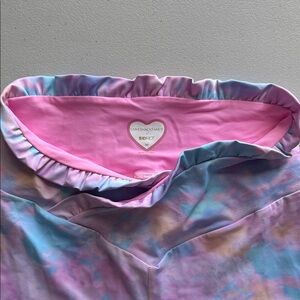 LoveShackFancy Pastel Ruffled Leggings